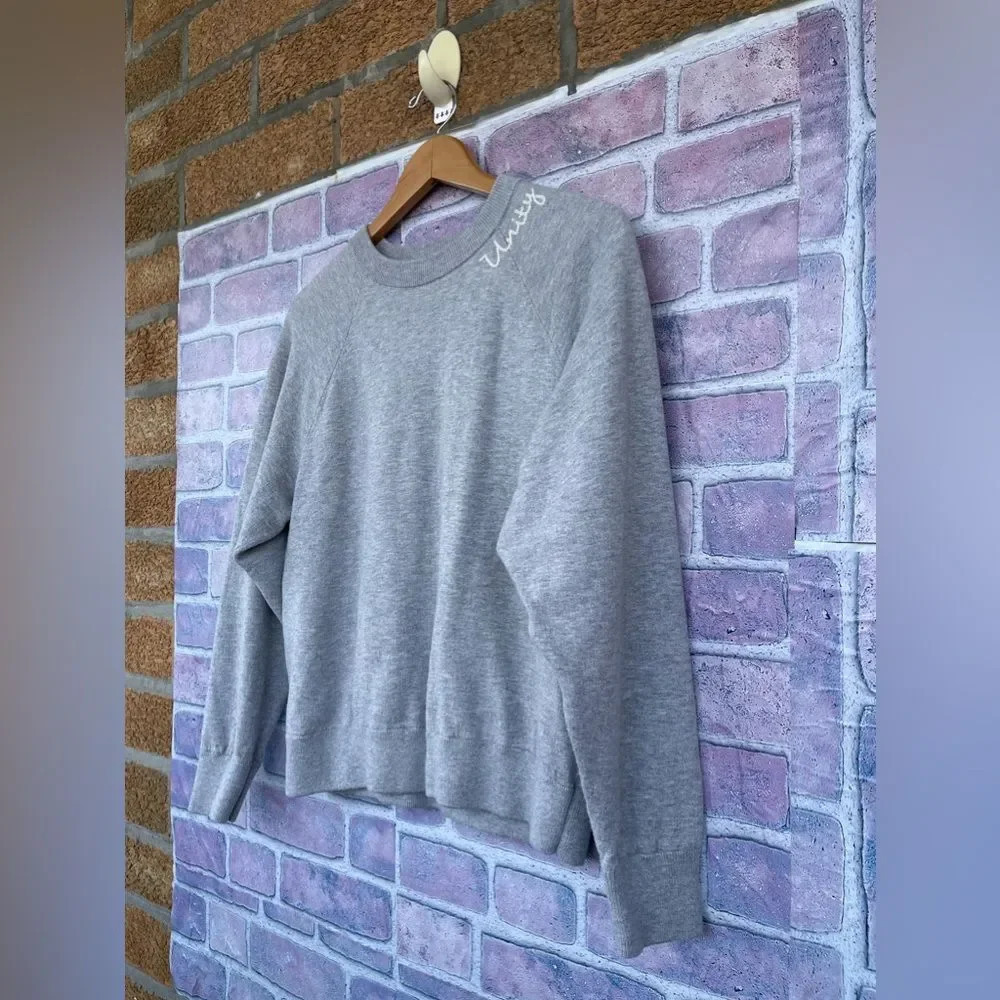 360 CASHMERE Unity Raglan-Sleeve Sweatshirt medium - Picture 4 of 10